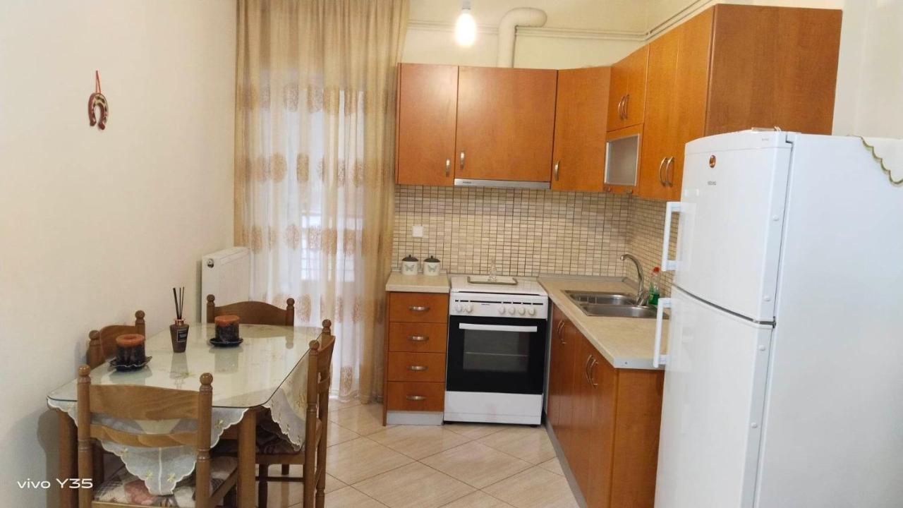 Ομορφο Διαμερισμα Στο Κεντρο Της Πολης Με Παρκιν Lägenhet Tríkala Exteriör bild